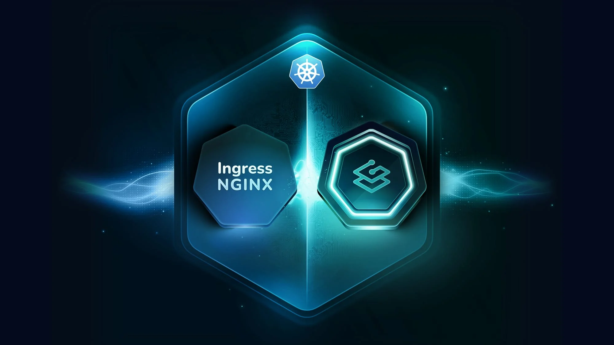 Kubernetes Ingress NGINX és terheléselosztó integrációja.