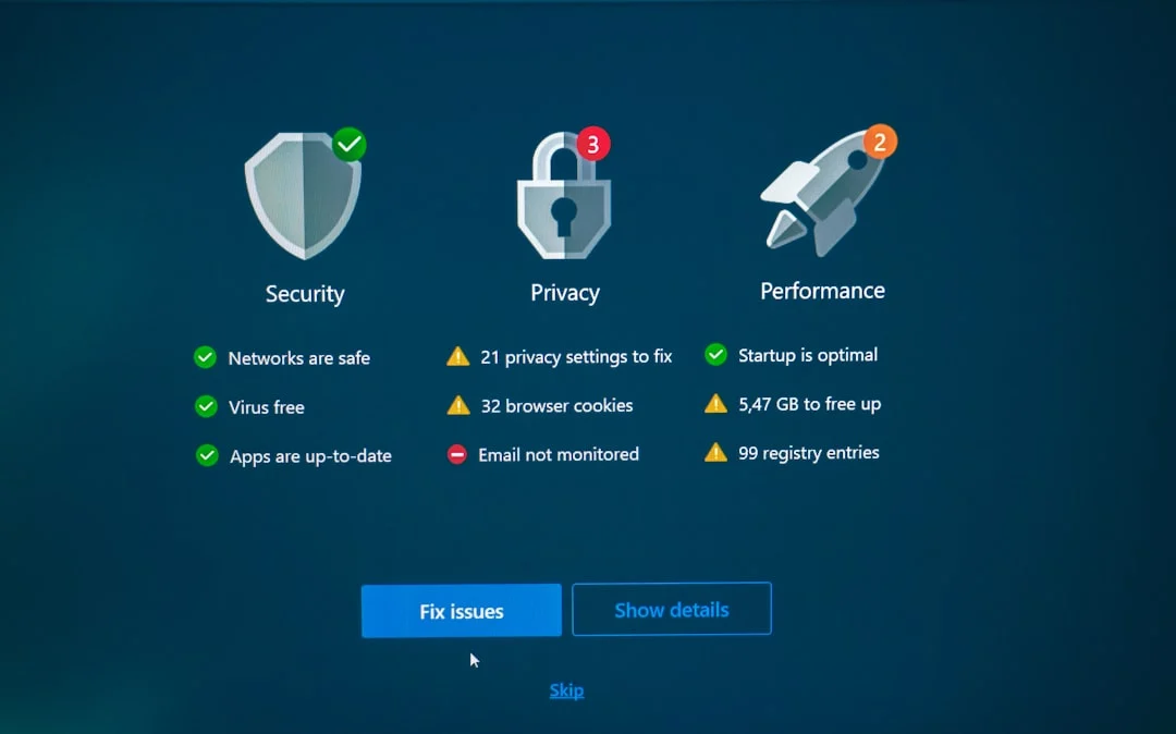 Secure WordPress site illustration
